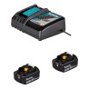 Klucz udarowy Makita DTW701RTJ LXT 18V BL XPT 1/2" 700Nm 2x5Ah walizka
