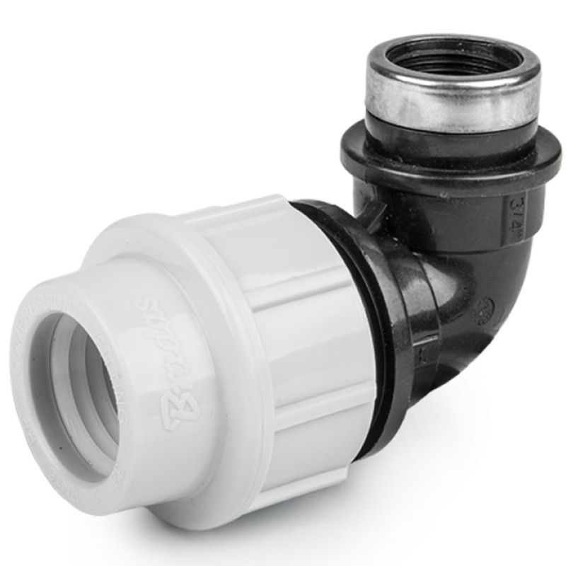 Kolanko do rur PE BRADAS DSRA16K20F12 20 mm GW 1/2" PN16 1 sztuka