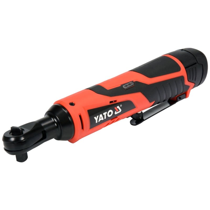 Zakrętarka grzechotka udarowa YATO YT-82902 Li-Ion 12V 3/8’’ 45Nm 1x2Ah nasadki