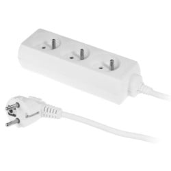 Przedłużacz elektryczny PLASTROL W-97475 PS-370/3,0 ECO 3gniazda z uziem. 3,0m
