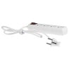 Przedłużacz PLASTROL W-97492 PS-470WS/1,5 ECO 4gniazda z uziemieniem 1,5m wyłącznik