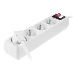 Przedłużacz PLASTROL W-97492 PS-470WS/1,5 ECO 4gniazda z uziemieniem 1,5m wyłącznik