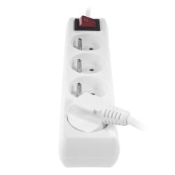 Przedłużacz PLASTROL W-97492 PS-470WS/1,5 ECO 4gniazda z uziemieniem 1,5m wyłącznik