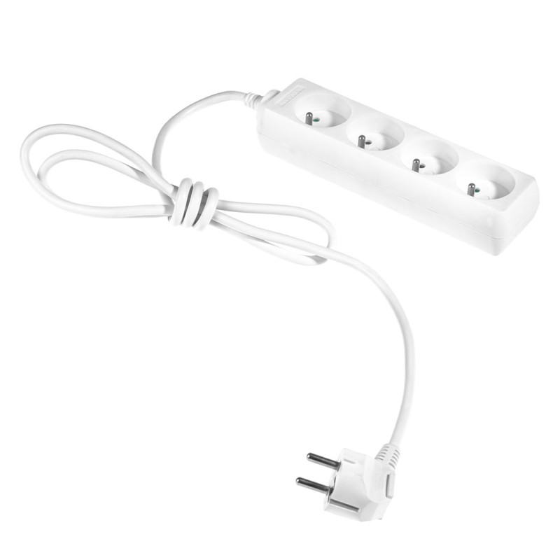 Przedłużacz elektryczny PLASTROL W-97481 PS-470/3,0 ECO 4gniazda z uziemieniem 3,0m