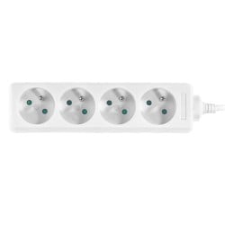 Przedłużacz elektryczny PLASTROL W-97481 PS-470/3,0 ECO 4gniazda z uziemieniem 3,0m