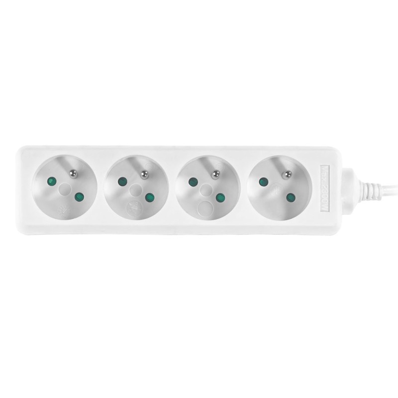 Przedłużacz elektryczny PLASTROL W-97481 PS-470/3,0 ECO 4gniazda z uziemieniem 3,0m