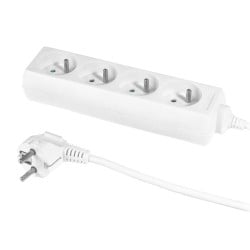 Przedłużacz elektryczny PLASTROL W-97481 PS-470/3,0 ECO 4gniazda z uziemieniem 3,0m