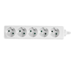 Przedłużacz PLASTROL W-97488 PS-570/5,0 ECO 5 gniazd z uziemieniem 5m