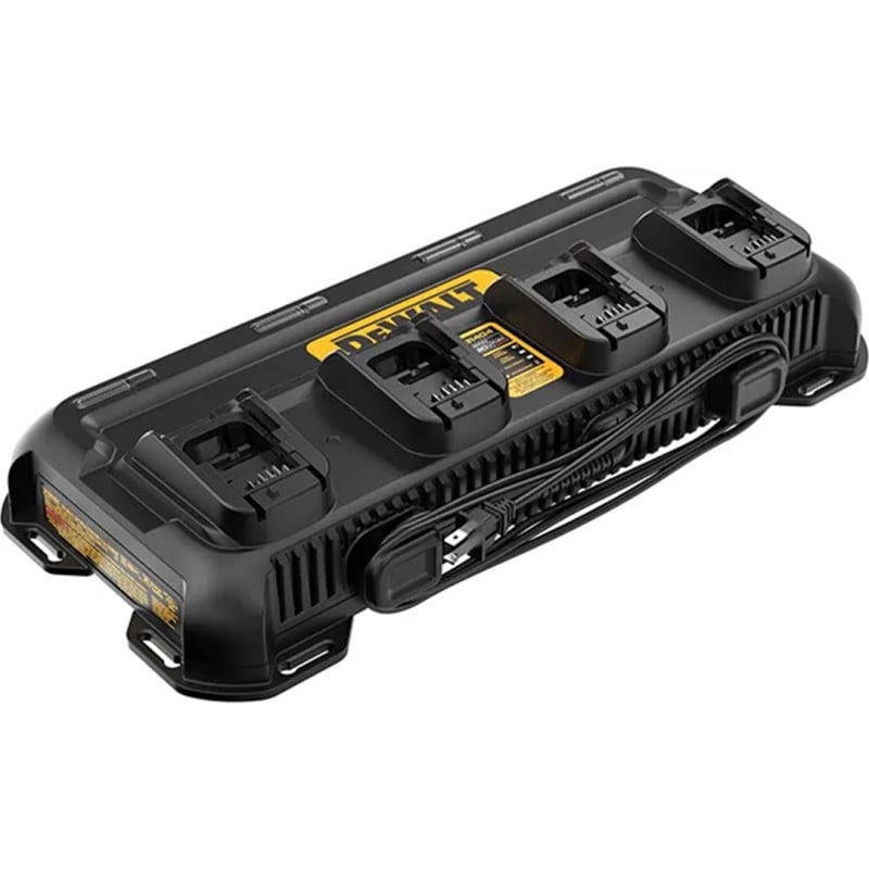 Wieloportowa ładowarka DeWALT DCB1404-QW 4A 230V 4Amp, wskaźnik naładowania