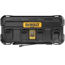 Wieloportowa ładowarka DeWALT DCB1404-QW 4A 230V 4Amp, wskaźnik naładowania