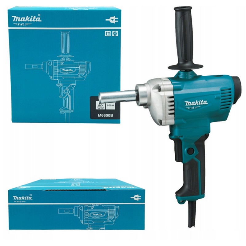 Mieszarka do farb i tynków Makita M6600B 800 W 165 mm 700 obr./min