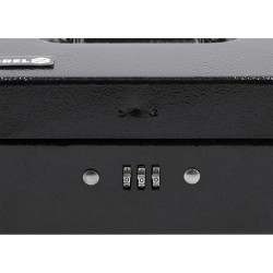 Kasetka na pieniądze Vorel 78624 200x160x90mm szyfrowa stal czarna