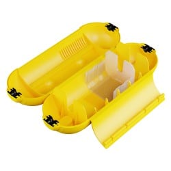 Puszka hermetyczna na przewody IP44 PLASTROL W-100046 PH-EXT/44 żółta