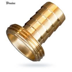Końcówka, tuleja na wąż BRADAS GKWM1010 GZ 1" mosiądz przyłącze węża 25mm