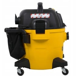 Odkurzacz przemysłowy DeWALT DXV34PTA 1200W 34l sucho/mokro, gniazdo na elektronarzędzia
