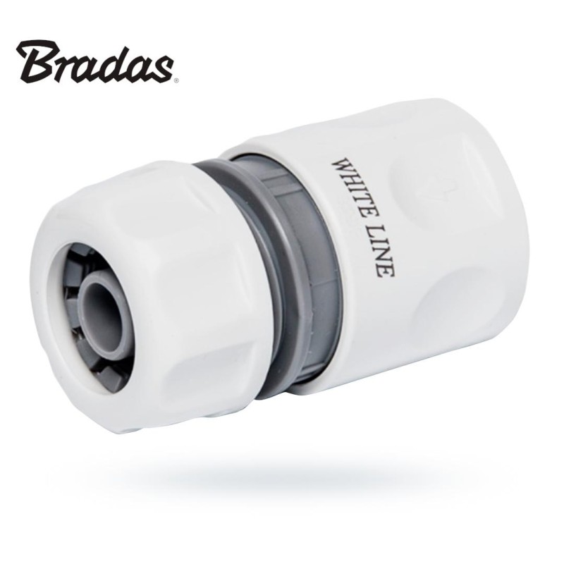 Szybkozłączka do węża ogrodowego 1/2" BRADAS WL-2120 WHITE LINE 25szt