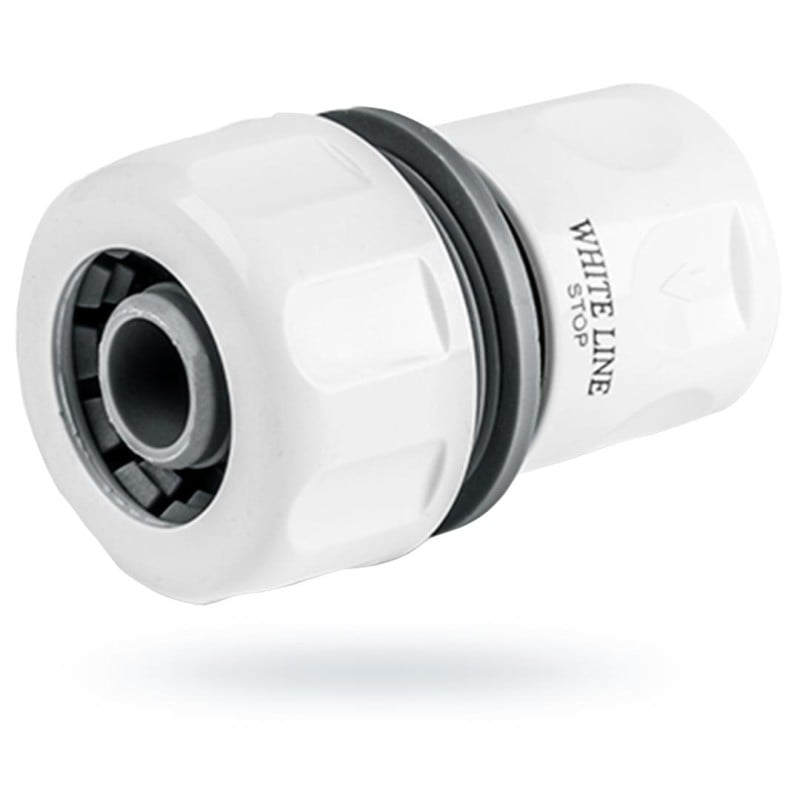 Szybkozłączka węża ogrodowego 3/4" BRADAS WL-2150 WHITE LINE Stop 25szt