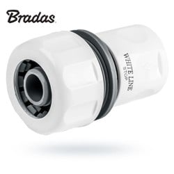 Szybkozłączka węża ogrodowego 3/4" BRADAS WL-2150 WHITE LINE Stop 25szt