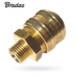 Szybkozłączka 3/8" GZ BRADAS GK1333A mosiądz uniwersalne