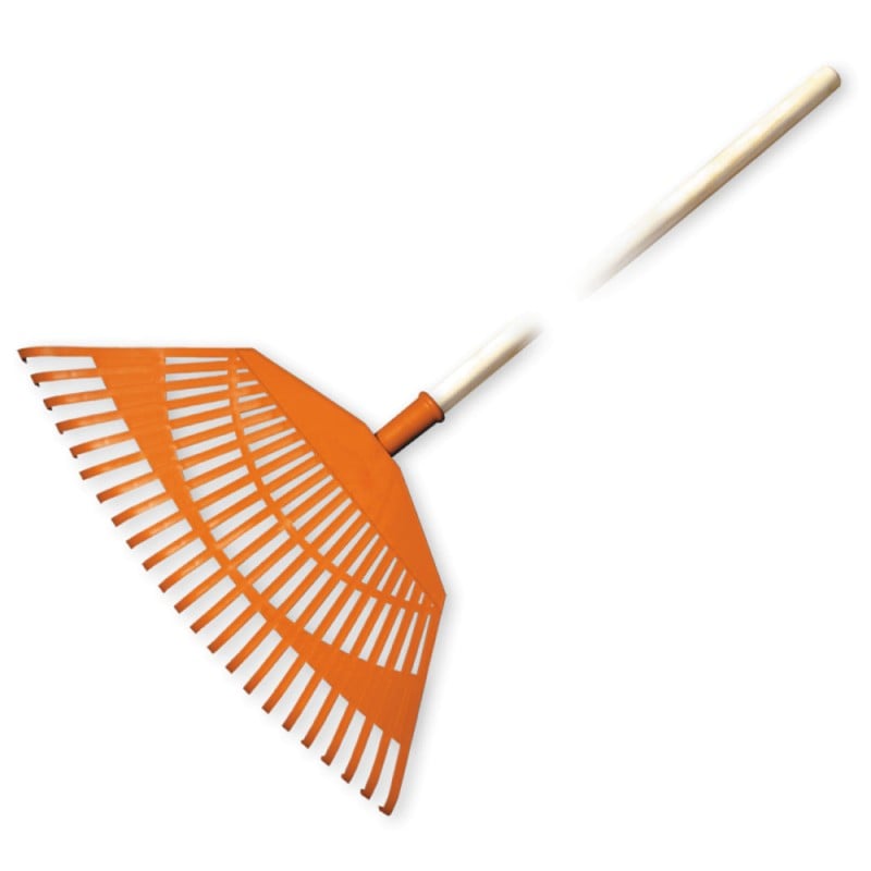 Grabie ogrodowe wachlarzowe Bradas KT-CX23H 55cm 23 zęby + trzon drewniany
