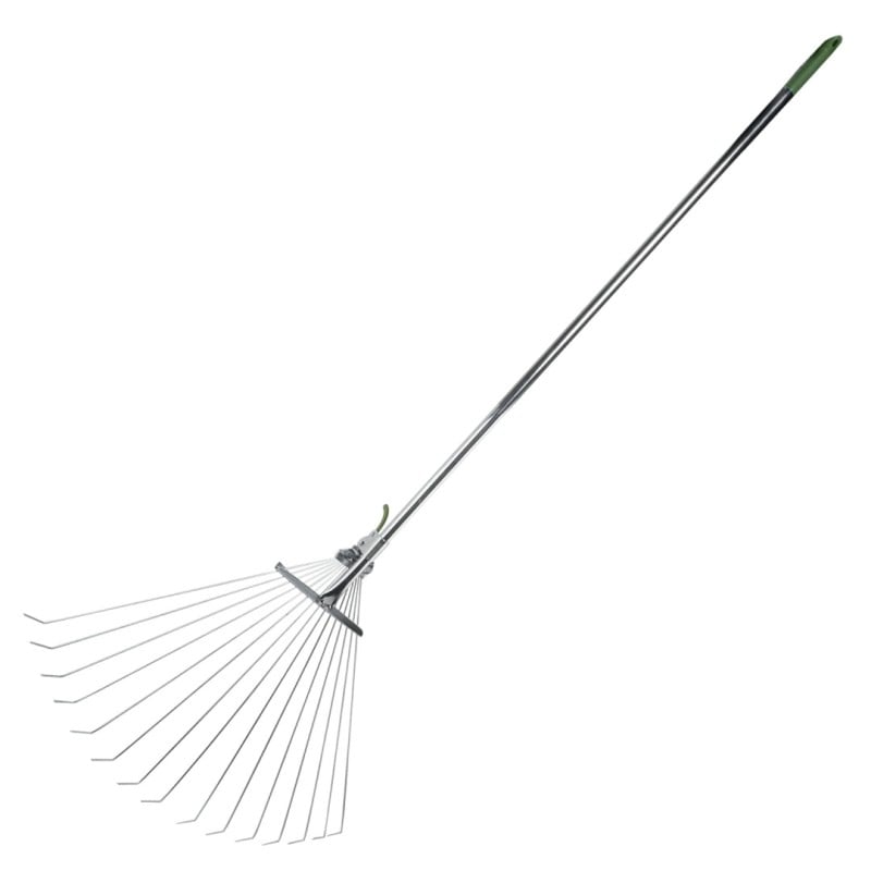 Grabie wachlarzowe metalowe regulowane Bradas KT-W120-1 19-55cm z trzonkiem