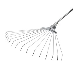Grabie wachlarzowe metalowe regulowane Bradas KT-W120-1 19-55cm z trzonkiem