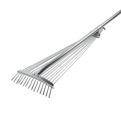 Grabie wachlarzowe metalowe regulowane Bradas KT-W120-1 19-55cm z trzonkiem