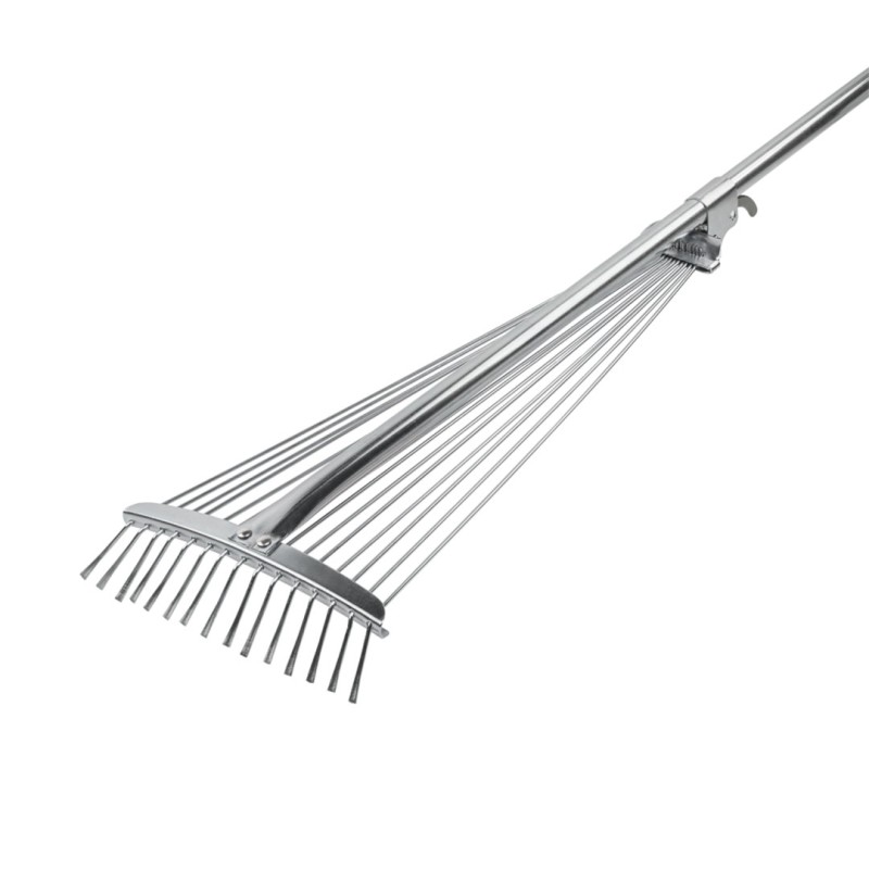 Grabie wachlarzowe metalowe regulowane Bradas KT-W120-1 19-55cm z trzonkiem
