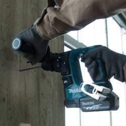 Młotowiertarka Makita DHR171RFJ LXT 18V BL SDS+ 1,2J 17mm 2x3Ah walizka