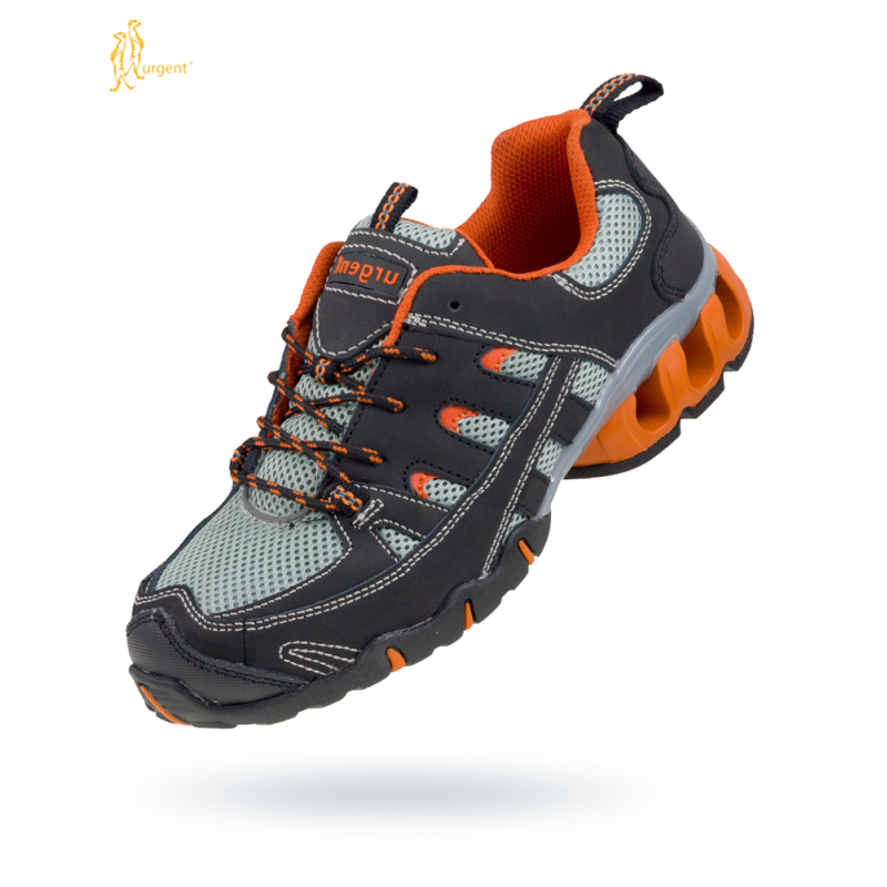 Buty robocze ochronne URGENT 215 S1 r.44 metalowy podnosek skóra