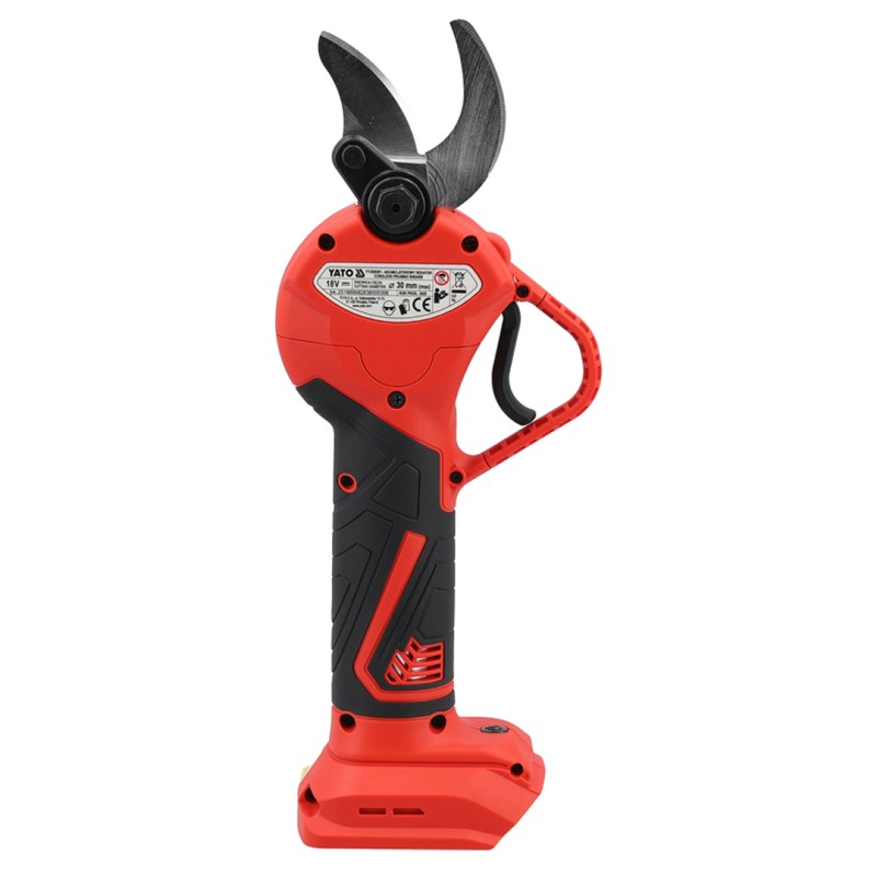 Sekator akumulatorowy YATO YT-828381 18V 30mm BL LCD Body soft grip lekki