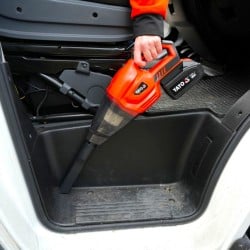 Odkurzacz samochodowy YATO YT-85682 18V 4Ah HEPA 9kPa