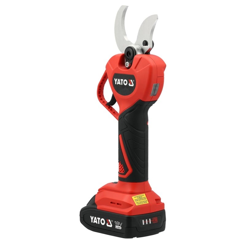 Sekator akumulatorowy Yato YT-828382 18V 2Ah 40mm BL LCD Soft Grip lekki