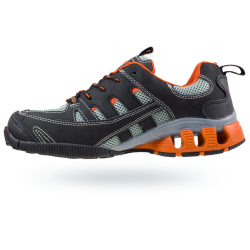 Buty robocze ochronne URGENT 215 S1 r.42 metalowy podnosek skóra