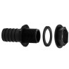 Przyłącze do zbiornika na wodę GZ 3/4’’ Bradas ECO-4125 BLACK LINE wtyk na wąż 25mm