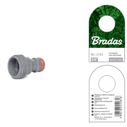 Przyłącze BRADAS WL-2185 GZ 3/4" WHITE LINE 25 sztuk