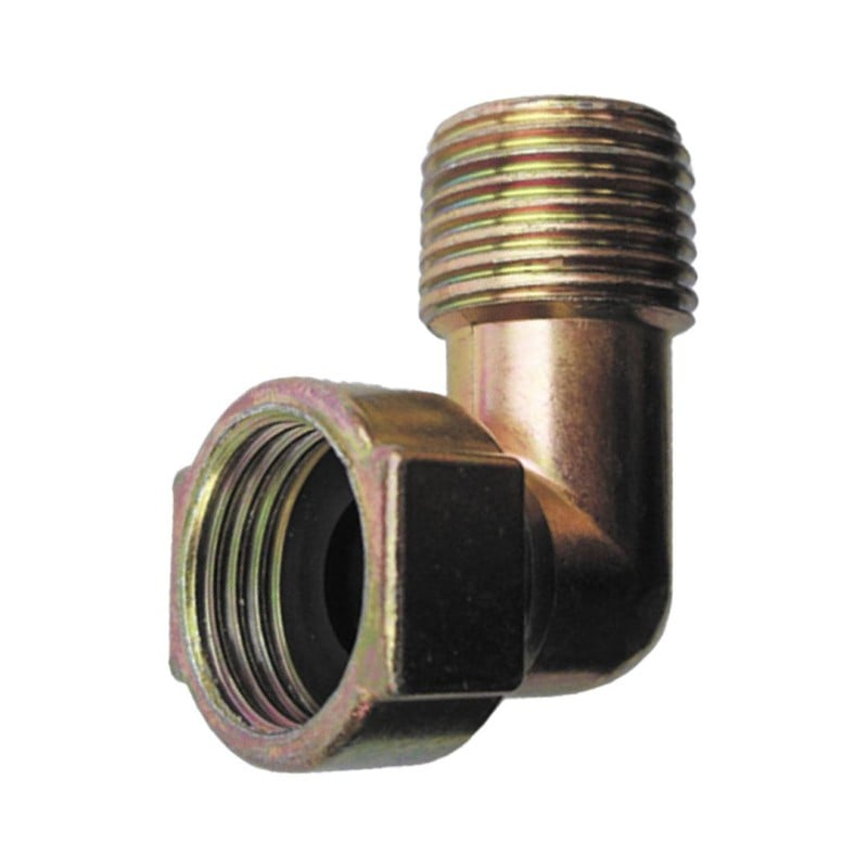 Kolano nyplowe łącznik kątowy GZ1/2’’ xGW1/2’’ Bradas PRK1/2*1/2 do gazu cynk