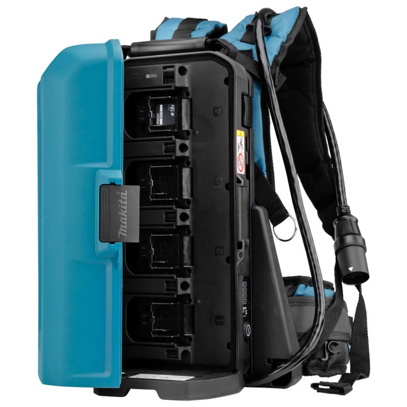 Przenośna jednostka zasilająca Makita 191A64-2 LXT 18V plecak PDC01 z adapterem 2x18V BODY