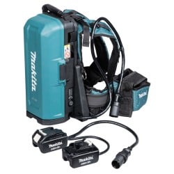 Przenośna jednostka zasilająca Makita 191A64-2 LXT 18V plecak PDC01 z adapterem 2x18V BODY