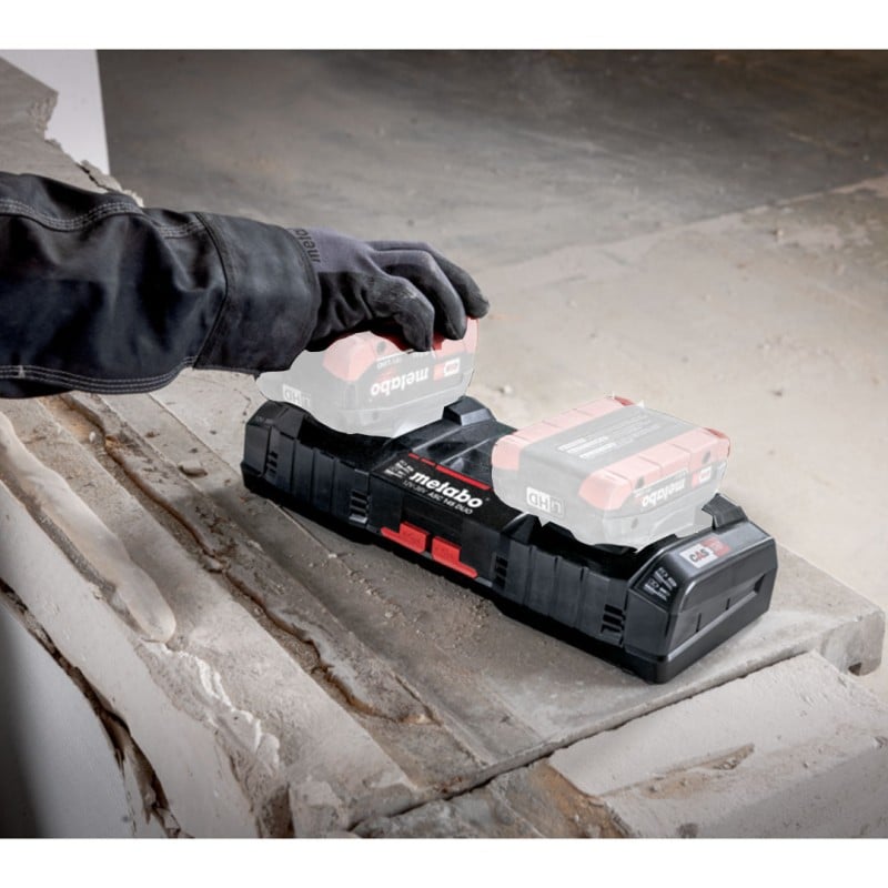 Ładowarka podwójna Metabo 627495000 ASC145 DUO 12-36V USB AIR COOLED
