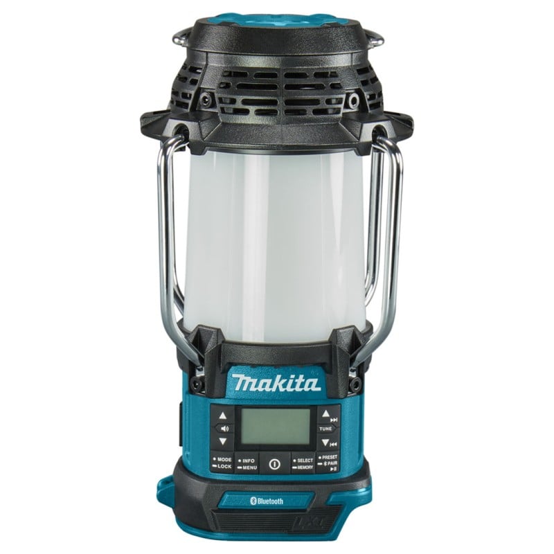 Radio budowlane z lampą i latarką Makita DMR056 LXT 18V XPT 310lm Bluetooth USB BODY