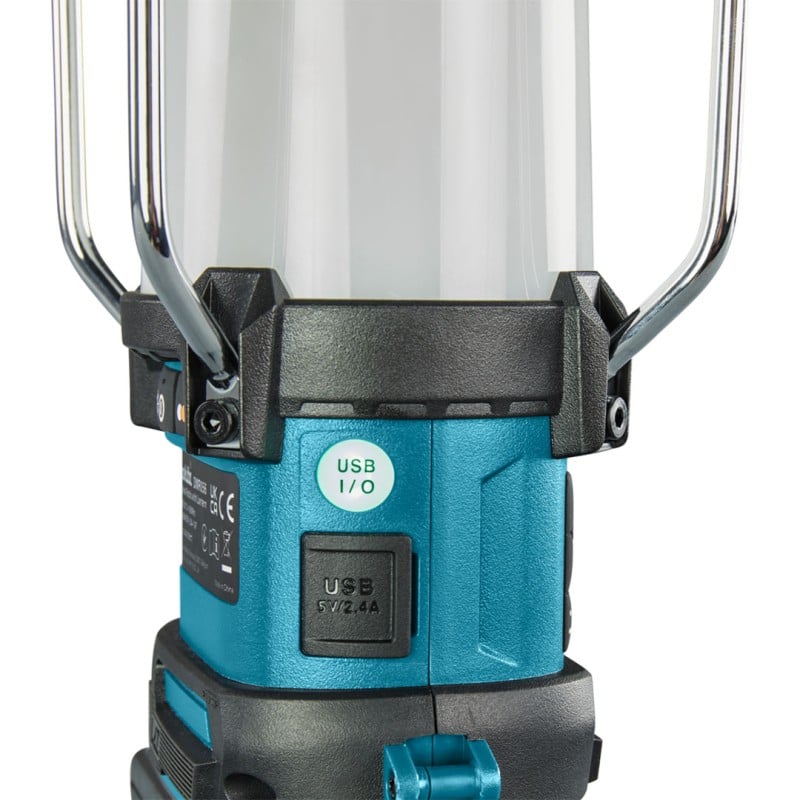 Radio budowlane z lampą i latarką Makita DMR056 LXT 18V XPT 310lm Bluetooth USB BODY