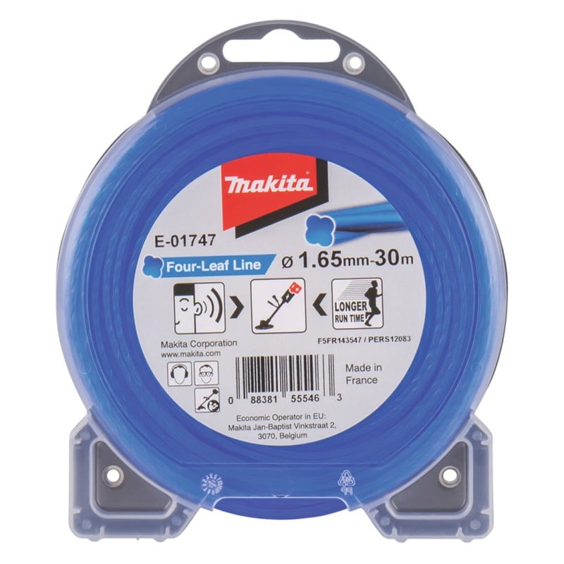 Żyłka tnąca nylonowa 1,65mm x 30m Makita E-01747 KONICZYNA niebieska