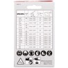 Łańcuch tnący Makita 1914F3-2 35cm 3/8" 1,1mm, niski współczynnik odbicia