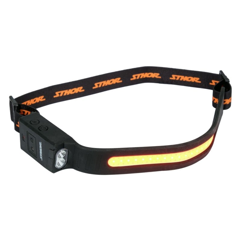 Latarka czołowa z czujnikiem ruchu Sthor 88680 Li-Po 1200mAh 430lm 4 tryby świecenia