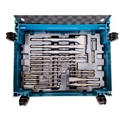 Zestaw wierteł i dłut do młotowiertarki Makita E-17790 SDS+ 17el. MakPac