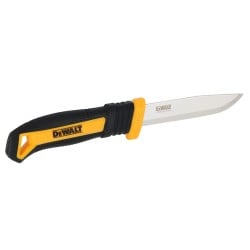 Nóż z ostrzem stałym 90mm DeWALT DWHT9-10354 osłona