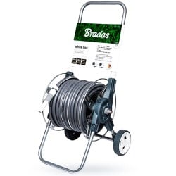 Zestaw z wózkiem na wąż BRADAS WL-W2K20 WHITE SILVER PLUS 1/2''-20m