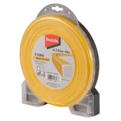 Żyłka tnąca nylonowa 3,0mm x 44m Makita E-02886 PRO kwadratowa 2warstwy żółta