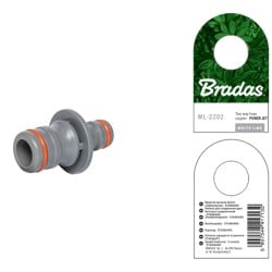 Dwójnik do szybkozłączy BRADAS WL-2202 POWER JET WHITE LINE 10 sztuk